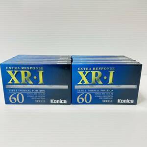 【未開封】Konica コニカ カセットテープ 60分 XR・I 60 NORMAL POSITION 12本セット