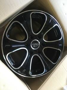 ★tk055-3-7 200ハイエース！倉庫整理品 MTS MJ18-01S 18x8J PCD139.7 6H ＋38 未使用品 4本セット