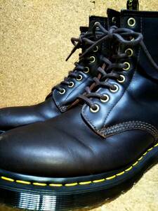 【Dr.MARTENS】ドクターマーチン 1460 ウィンターグリップ 8ホールブーツ UK7 (26cm ) WINTER GRIP 8EYE BOOT COCOA 【良品】