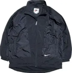 希少 90s ナイキ Nike ナイロンジャケット デッドストック フロントロゴ