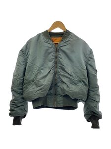 US.ARMY◆50s/L-2/Conmar Zip/Orange Liner/ミリタリージャケット/-/ナイロン/KHK/無地