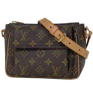 ルイ・ヴィトン Louis Vuitton ヴィバ シテ PM 斜め掛け ポシェット ショルダーバッグ モノグラム ブラウン M51165 レディース 【中古】