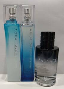 1円～ 残量9割 DIOR SAUVAGE ディオール ソヴァージュ アフターシェーブローション CD 100ml AQUA SAVON オードトワレ 香水 おまとめ