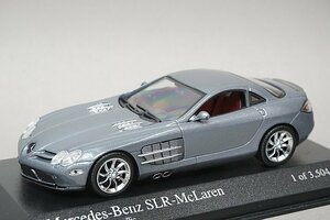 ミニチャンプス PMA 1/43 Mercedes Benz メルセデスベンツ SLR-マクラーレン 2003 ダークシルバー 400033022