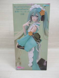 08/A691★初音ミク Exc∞d Creative Figure SweetSweets ー抹茶パフェ はっかー★フィギュア★FuRyu★プライズ★未開封品