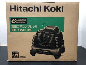 新品　日立　EC1245H2 高圧エアコンプレッサー　ブラック