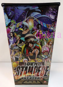 ◆台湾映画グッズ◆ 劇場版 ONE PIECE STAMPEDE ワンピース スタンピード オリジナルポップコーン バケツ ポップコーンボックス 箱