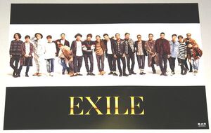 б8 非売品A3ポスター [EXILE] HiGH&LOW THE MOVIE 公開記念キャンペーン