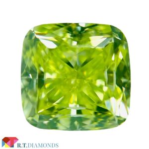 FANCY INTENSE YELLOW GREEN 1.014ct X/RT2292/CGL