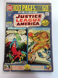 JUSTICE LEAGUE OF AMERICA #115 原書 アメコミ アメリカンコミックス DC Comics リーフ 洋書 70年代バットマン スーパーマン