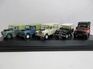 ★超レア　稀少★LAND　ＲOVER★ＣＬＡＳＳＩＣ ＲＡＮＧＥ ＲＯＶＥＲ クラッシックレンジローバー★ミニカー５台セット★新品・未使用★