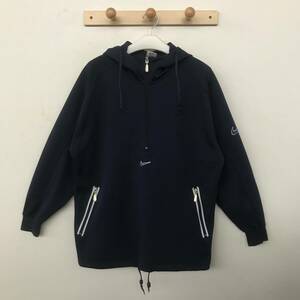 90s NIKE ANORAK PARKA S8-YNG ナイキ 白タグ メンズ ジャージアノラックパーカー 美品(ほぼ未着用) size M