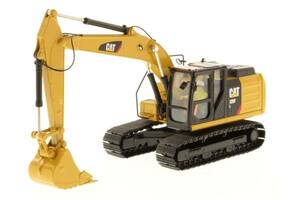 送料無料★缶箱付☆キャタピラー CAT 油圧ショベルミニチュア 320F L HYDRAULIC EXCAVATOR ダイキャストマスターズ DIECAST MASTERS 即決！