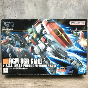 HG 1/144 RGM-86R ジムⅢ　機動戦士ガンダムZZ　BANDAI プラモデル 【403-414-1#80】