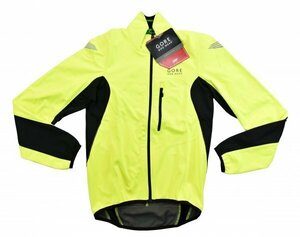 GORE BIKE WEAR★ゴア Element Windstopper Soft Shell ジャケット size:M イエロー