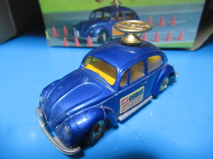 フォルクスワーゲン 1300 コーギー CORGY TOYS イギリス製 VOLKSWAGEN　青色 VW MAID IN GT BRITAIN 超レア品 