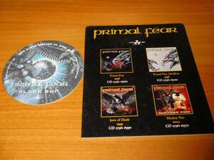 PRIMAL FEAR 非売品コースターとポップ レア！GAMMA RAY SINNER