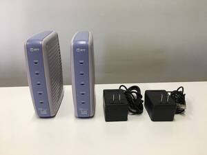 A19757)NTT INSメイトV30 Slim「P」現状品2台セット ＊ACアダプタ付き