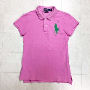 【送料360円】国内正規品 POLO RALPH LAUREN ラルフローレン スキニーフィット 半袖ポロシャツ 女性用 レディース XSサイズ Q186