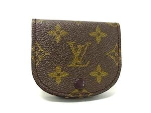 1円 ■極美品■ LOUIS VUITTON ルイヴィトン M61970 モノグラム ポルトモネ グセ コインケース コインパース 小銭入れ ブラウン系 FL3073