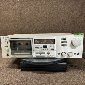 MYM6-379 激安 SONY STEREO CASSETTE DECK TC-K65 カセットデッキ 通電OK 中古現状品 ※3回再出品で処分