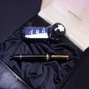 万年筆 Montblanc モンブラン Meisterstuck No149 インク瓶 ケース付