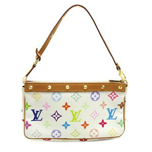 ［飯能本店］LOUIS VUITTON LV ルイ・ヴィトン ポシェットアクセソワール M92649(廃番) ポーチ モノグラムマルチカラー ブロン DH84106