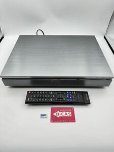 TOSHIBA 東芝HDD&ブルーレイディスクレコーダー　DBR-M180 12年製　リモコン/B-CASカード2枚付