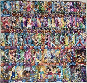 スーパードラゴンボールヒーローズ 100枚セット 大量セット まとめ売り かぶり無 CP SR おまけ付き SEC UR コード付