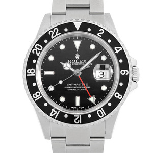 ロレックス GMTマスターII 16710 ブラック D番 中古 メンズ 腕時計