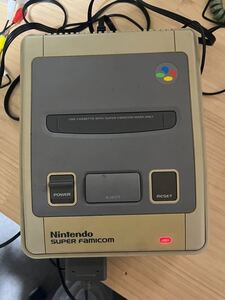 スーパーファミコン Nintendo SHVC-001動作確認済ですが本体のみのため1円出品致します。