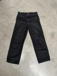 order loose denim pants デニムパンツ　ブラック　XL