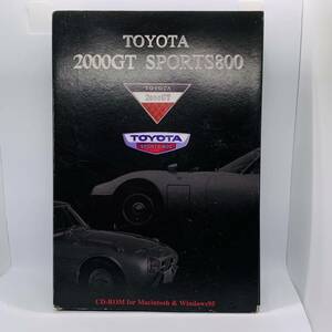 413 【CD ROM】TOYOTA 　2000GT SPORTS800　Premium　Car　Series パソコン用ディスク