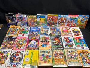 〇J横8〇120 ニンテンドー64 ゲームソフト 29点まとめ Nintendo64 箱 ケース 説明書 マリオカート ポケモンスタジアム ドラえもん など