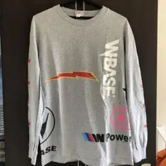 W-BASE CHAOS LONG SLEEVE TEE GREY