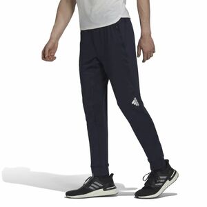 ★アディダス adidas 定価10670円 新品 メンズ 吸汗速乾 トレーニング ジャージ ロングパンツ 紺 Mサイズ [HL8772-M] 四 壱★QWER★