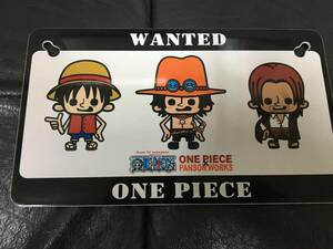 ★訳あり！・吸盤無し・未使用★「ONE PIECE プレート」海賊　アニメ　漫画　映画　　（奥ベ・フィギュア１保管）