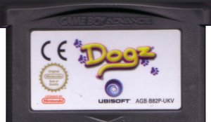 ★[欧州(UKV)版GBA]Dogz[ROMのみ](中古) かわいい仔犬ワンダフル