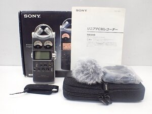 SONY ソニー PCM-D1 リニアPCMレコーダー ケース/元箱付き ∩ 713B6-1