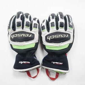 中古 2018年頃 reusch 5本指グローブ KIDS サイズ不明 スキーグローブ ロイシュ