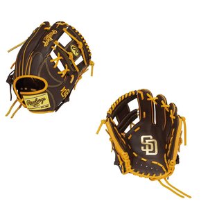 1681757-Rawlings/JR.ジュニア ハイパーテックMLBチーム N6L オールラウンド 野球グローブ/LH