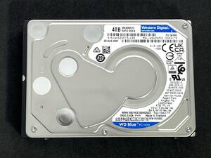 【送料無料】★ 4TB ★ WD40NPZZ【使用時間：29ｈ】　2021年製　稼働極少　Western Digital Blue　2.5インチ内蔵HDD/15mm/SATA600/5400