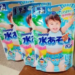 ユニ・チャーム ムーニー水あそびパンツ 男の子用 Ｌサイズ 3枚