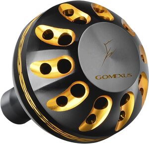 ブラックゴールド 38mm【キャンペーン特価1990円】 GOMEXUS ゴメクサス ジギング 38mm パワー リール ハンドル