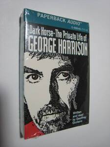 【カセットテープ】 GEOFFREY GIULIANO / ★未開封★ DARK HORSE THE PRIVATE LIFE OF GEORGE HARRISON US版 紙ケース