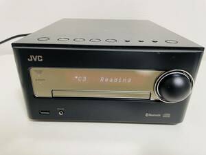 発送無料　CD再生OK・訳あり ☆ JVC コンパクトコンポーネントシステム CA-EXS5 SP-EXS5 2016年製　☆中古☆ブラック・アンプのみ 