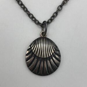 George Jensen ジョージ ジェンセン ネックレス 貝殻モチーフ シルバー925 66 アクセサリー P3249