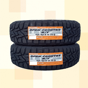 155/65R14 75Q TOYO トーヨー オープンカントリー OPEN COUNTRY R/T 24年製 正規品 2本送料税込 \18,600 より 1