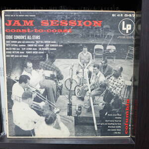 Columbia【 CL 547 : Jam Session Coast-to-Coast 】DG / Eddie Condon’s All-Stars