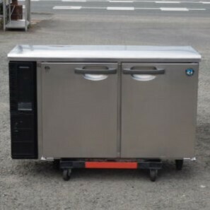 2 2013年製 ホシザキ 冷蔵 コールドテーブル RT-120PTE1 W120D45H80cm 100V 51kg 185L テーブル型 冷蔵庫 ドアポケット無 仕様